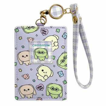 チェゴシム リール付きパスケース いぬ/ゴシム CGS1-10