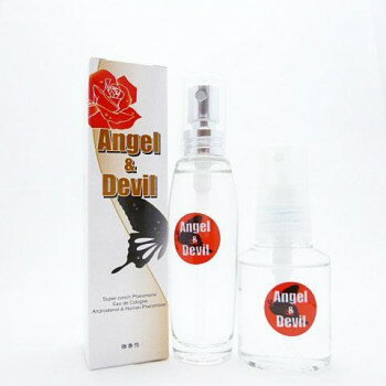 エンジェル&デビル フェロモンフレグランス 香り付き(28ml)&無香タイプ(30ml)セット 20120628034(4)