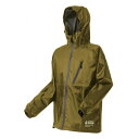 喜多 スーパーライトレインウェア 超軽量 3L(XL) カーキ No1710