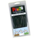 正規輸入品　アメリカ　Pawz Dog Boots社製　ポウズ　ラバー・ドッグ・ブーツ　L　Black　PZBLKL