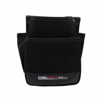 DBLTACT 2段腰袋 ブラック DTK-02S-BK 581801