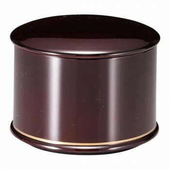 福井クラフト　TA縁高飯器(蓋親)溜金ライン(内黒) 39861100