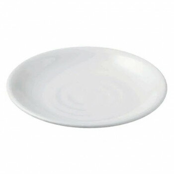 福井クラフト　M醤油皿(大)白 Φ11 50255010