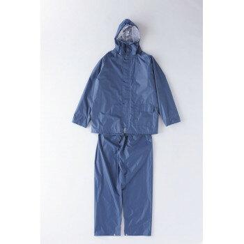 【代引き・同梱不可】 コヤナギ レインウェア ワークレイン M-100 ネイビー LL