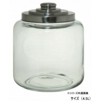 腐食に強いガラス保存びんです。サイズ192×192×230mm個装サイズ：25.6×20.9×20.8cm重量1490g個装重量：1670g素材・材質ソーダガラス、アルミ生産国中国※複数個ご購入の場合、別途送料が発生する場合がございます。※...