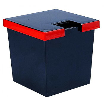 福井クラフト　角ガリ入れ 黒渕朱(トング別) 86012240