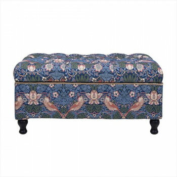 ジェニファーテイラー いちご泥棒 収納付きベンチ Strawberry Thief 33032SB-VI02