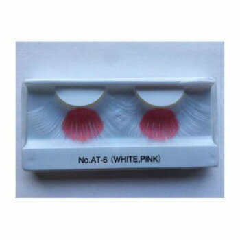 プリマ prima つけまつげ カラーリング ホワイト ピンク 国旗 AT-6