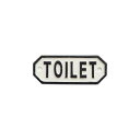 63577 サインプレート TOILET ホワイト