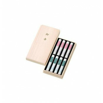 奥野晴明堂 花の旅(桜)・一葉詰合短寸筒箱8本入 桐箱入り