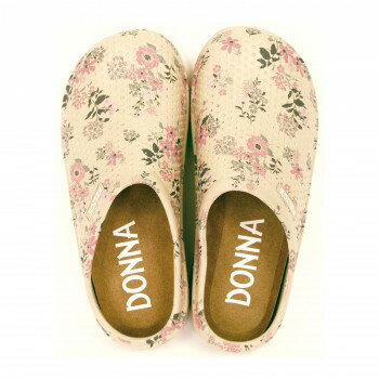【同梱不可】 フローラルダナソフトスリッポン Beige 24.0cm 2367