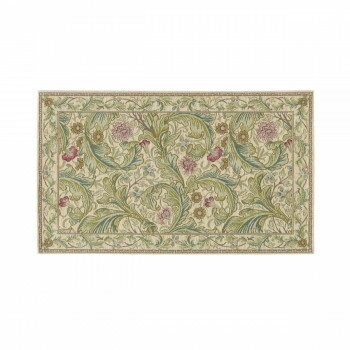 川島織物セルコン Morris Design Studio レスターアカンサス マット 約45×78cm FH1710A BE ベージュ