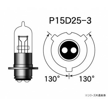 M＆Hマツシマ ハロゲンバルブ(1個) PH8 6v 35/35w STDクリア 7 C