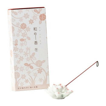 灰がくるくると巻くお香。灰がぽたぽたと落ちることがないので、小さな香炉でもお使いいただけます。「落ちないお香」として、大事な時のゲン担ぎにも。薔薇の香りにより、凛とした寒さの中で、ほっこりと暖かい冬のひだまりをイメージして調合しました。疲れた時などにオススメです。内容量10g(約50本入)サイズ幅約76×高さ約21×奥行き約170mm、御線香:長さ約140mm個装サイズ：18×8×3cm重量個装重量：56g生産国日本メーカーより直送の為運送会社は指定できません※複数個ご購入の場合、別途送料が発生する場合がございます。※ラッピング・のし未対応です※送り先が北海道・沖縄・離島への配送は、追加送料をご請求となる可能性がございます。　その場合は当店にて注文確認後、別途追加送料のご連絡をさせていただきます。※在庫切れの場合、ご注文をキャンセルとさせて頂く場合がございます。　予めご了承ください。fk094igrjs