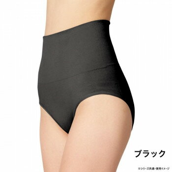 グローバル・ジャパン ムダ肉ぺたんこハイウエストショーツ S-Mブラック