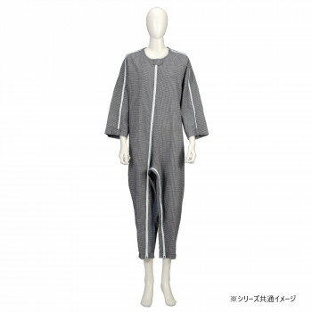 竹虎　ソフトケアねまき厚手　紺　大きいサイズ　105985・LL