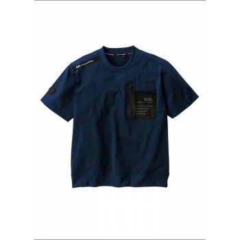 桑和 8255-53 半袖Tシャツ Mサイズ ネイビー(1) G.G.