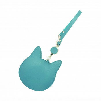 チャームルーペ ネコ サックス 4009095-03