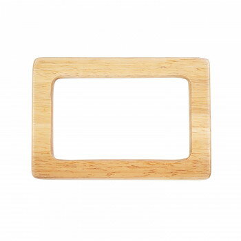 KIYOHARA バッグマイスター ウッドハンドル 角型 S 13cm 2本 BM06-05