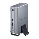 サンワサプライ USB Type-Cドッキングステーション(4K×3画面出力対応) USB-CVDK10