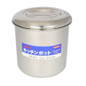 内蓋式構造で蒸気が外に漏れにくいです。タレや調味料などの保存に最適です。蓋は引掛金具付きです。内側は計量に便利な目盛付きです。耐久性と耐食性に優れたステンレス製です。サイズ内寸:φ120×H120mm個装サイズ：16×15×15cm重量約300g個装重量：440g素材・材質ステンレス(SUS304)仕様容量:約1.3L板厚:本体/0.6mm、蓋:0.5mm目盛表示:0.2/0.4/0.6/0.8/1.0/1.2L生産国日本※複数個ご購入の場合、別途送料が発生する場合がございます。※ラッピング・のし未対応です※送り先が北海道・沖縄・離島への配送は、追加送料をご請求となる可能性がございます。　その場合は当店にて注文確認後、別途追加送料のご連絡をさせていただきます。※在庫切れの場合、ご注文をキャンセルとさせて頂く場合がございます。　予めご了承ください。fk094igrjs