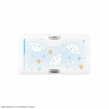 サンリオ Lightning/Type-Cコネクタ付き リチウムイオン充電器 シナモロール SANG-470CN サンリオ Lightning/Type-Cコネクタ付き リチウムイオン充電器 シナモロール SANG-470CN