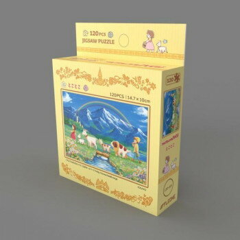 ジグソーパズル アルプスの少女ハイジ とことこ 120ピース 120-021