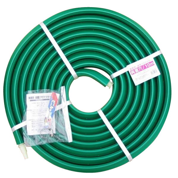 【代引き・同梱不可】 大研化成工業　業務用融雪プロテクター　10m　両面穴　GUP-10W