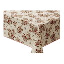 ジェノバ テーブルクロス ハートフルシリーズ 120cm×150cm ピンク