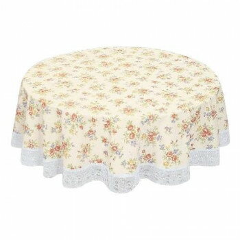 ブルーム テーブルクロス ルーブルシリーズ 150cm丸 レッド