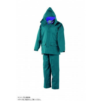スミクラ レインウェア フィールドスーツ シルバー 5L A-419A