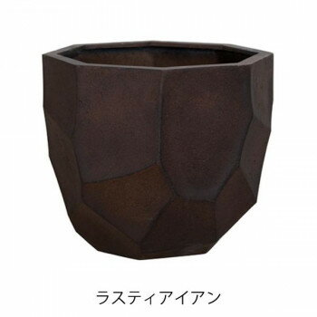 グリーンポット 植木鉢 リッジ ラスティアイアン 47cm EB-RI4740RU
