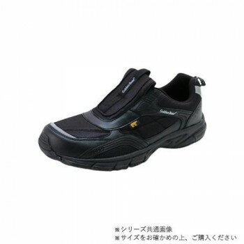 ニチマン ゴールデンベア　メンス軽量幅広3EスリッポンスニーカーGB106 ブラック　27.0cm