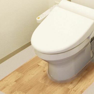 防水模様替えシート トイレ床用 90cm×80cm Be(ベージュ) BKTW-9080