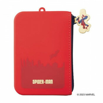 LIHIT LAB.(リヒトラブ) MARVEL(マーベル) パスポーチ スパイダーマン MV-7784-101