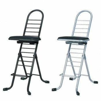 【代引き・同梱不可】 ルネセイコウ プロワークチェア スウィング 日本製 完成品 PW-600S　ブラック・..