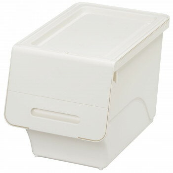【代引き・同梱不可】 収納ケース　フロック　スリム30深型　3個組　Nホワイト　fr-S30-3　Nホワイト・NWH