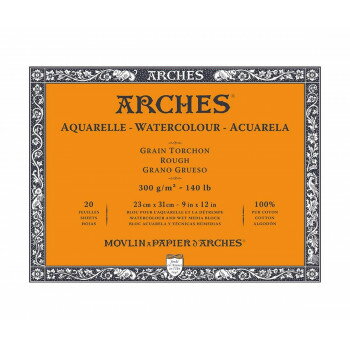 マルマン アルシュ ブロック 300g 荒目 230×310mm 1795085