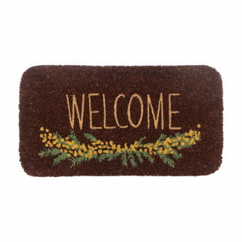 ウェルカムコイヤーマット ボタニカル ミモザ IN054353