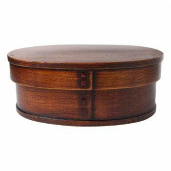 若兆 わっぱ一段弁当箱 スリ漆 FH4-2X