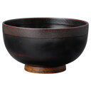 若兆 木製漆器 渕布曙 丼 15cm WK300AK