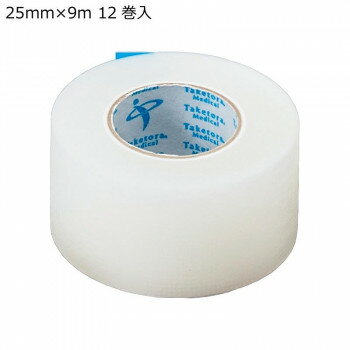 竹虎 アルポリン サージカルテープ No.25 25mm×9m 12巻入 060202