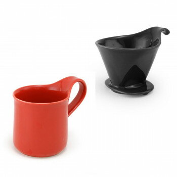 お手軽にドリップコーヒーを始められるコーヒードリッパーとカフェマグラージのセットボックスです。誰でも簡単に美味しいコーヒーを淹れられるのでプレゼントにもおすすめです。サイズドリッパー:W117×D152×H103mm、マグ:W130×D88...