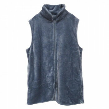 After nine アフターナイン ニューマイヤージップアップベスト 85 NAVY GBR2215