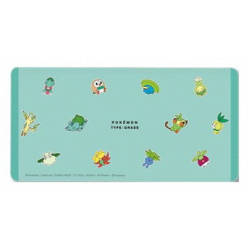 ポケットモンスター デスクマット くさタイプ POKE-784D