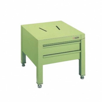 【代引き・同梱不可】 サカエ ボール盤台 固定式 510×550×455mm 防振タイプ SB-2