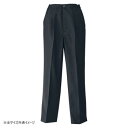 アイトス レディースシャーリングパンツ(1タック) ブラック M HS2601