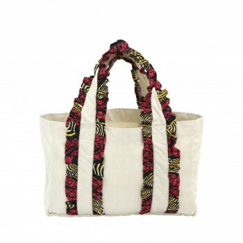 バッグ キャンバスフリル アフリカンプリント ブレード 11725750523