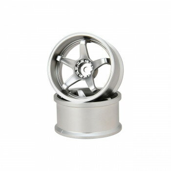 G-FORCE N-Type Drift Wheel/+8/Mat Silver GD043