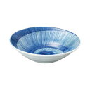 光洋陶器 花伝 藍日傘 リップル5.0鉢 53181053